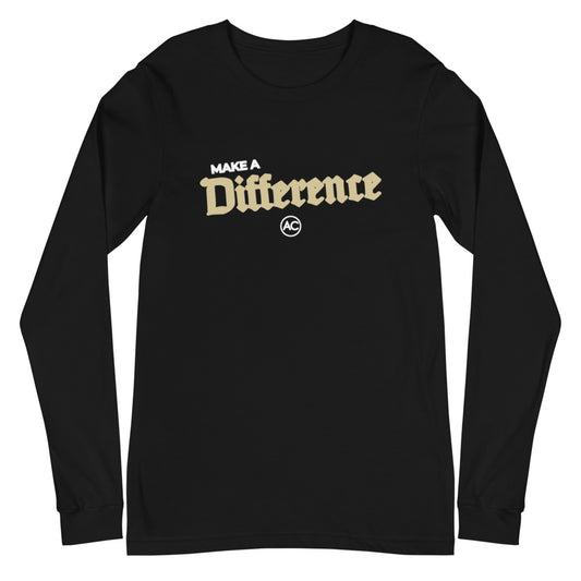 Make a Difference | Unisex Bella + Canvas LS Tee